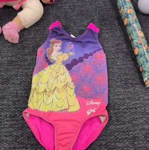 Disney Belle Pink and Purple Gk Leotard Cxs